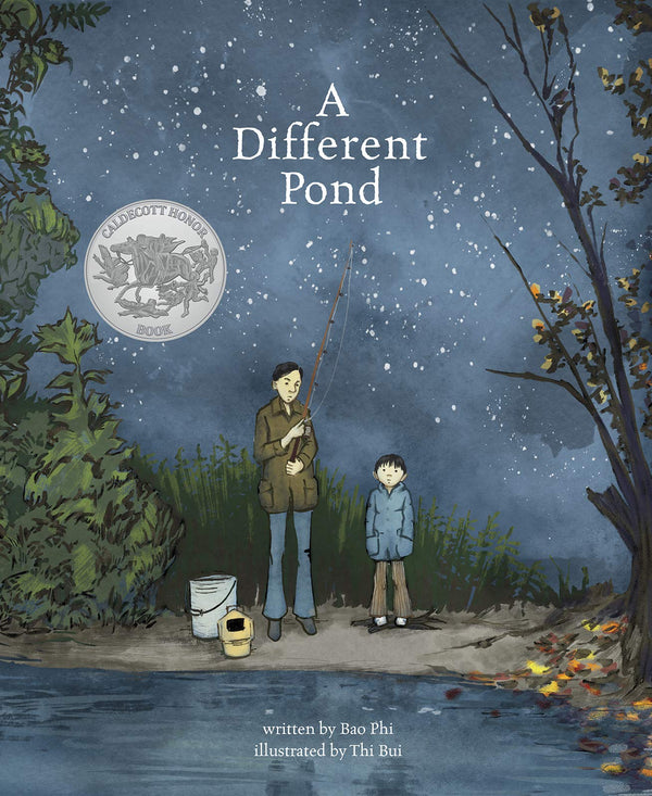 Book cover of Different Pond by Bao Phi, Thi Bui (Illus.)