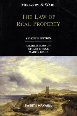 Book cover of Megarry And Wade by Charles Harpum, Martin Dixon, Stuart Bridge