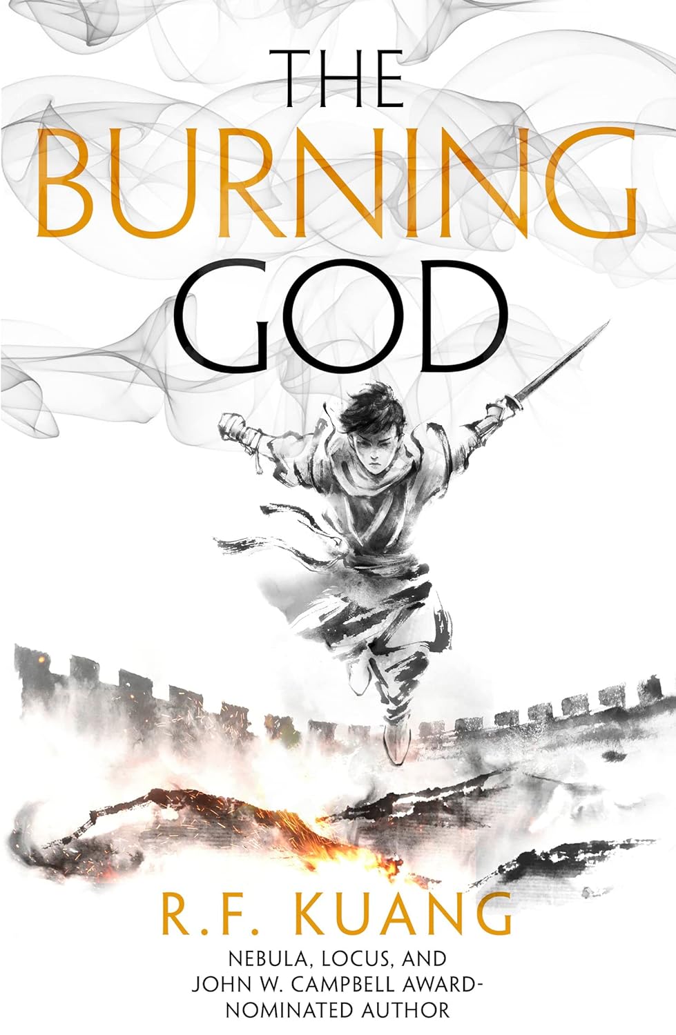 Book cover of The Burning God by R.F. Kuang