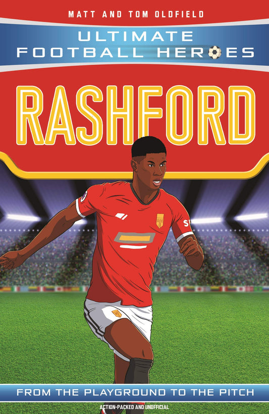 Book cover of Ultimate Football Heroes Rashford by Matt Oldfield