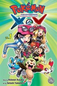 Book cover of Pokémon Adventures XY 1 by Hidenori Kusaka, Satoshi Yamamoto