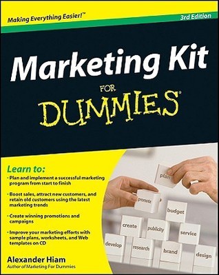 Book cover of Marketing Kit for Dummies by Alexander Hiam