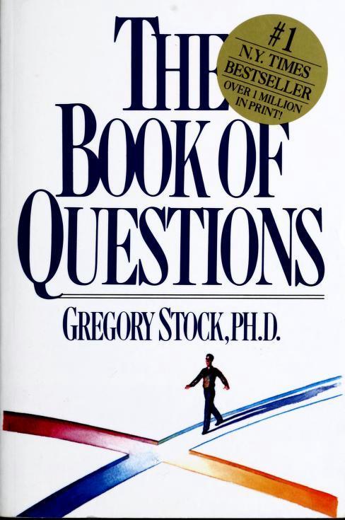 Book cover of The Book Of Questions by Gregory Stock