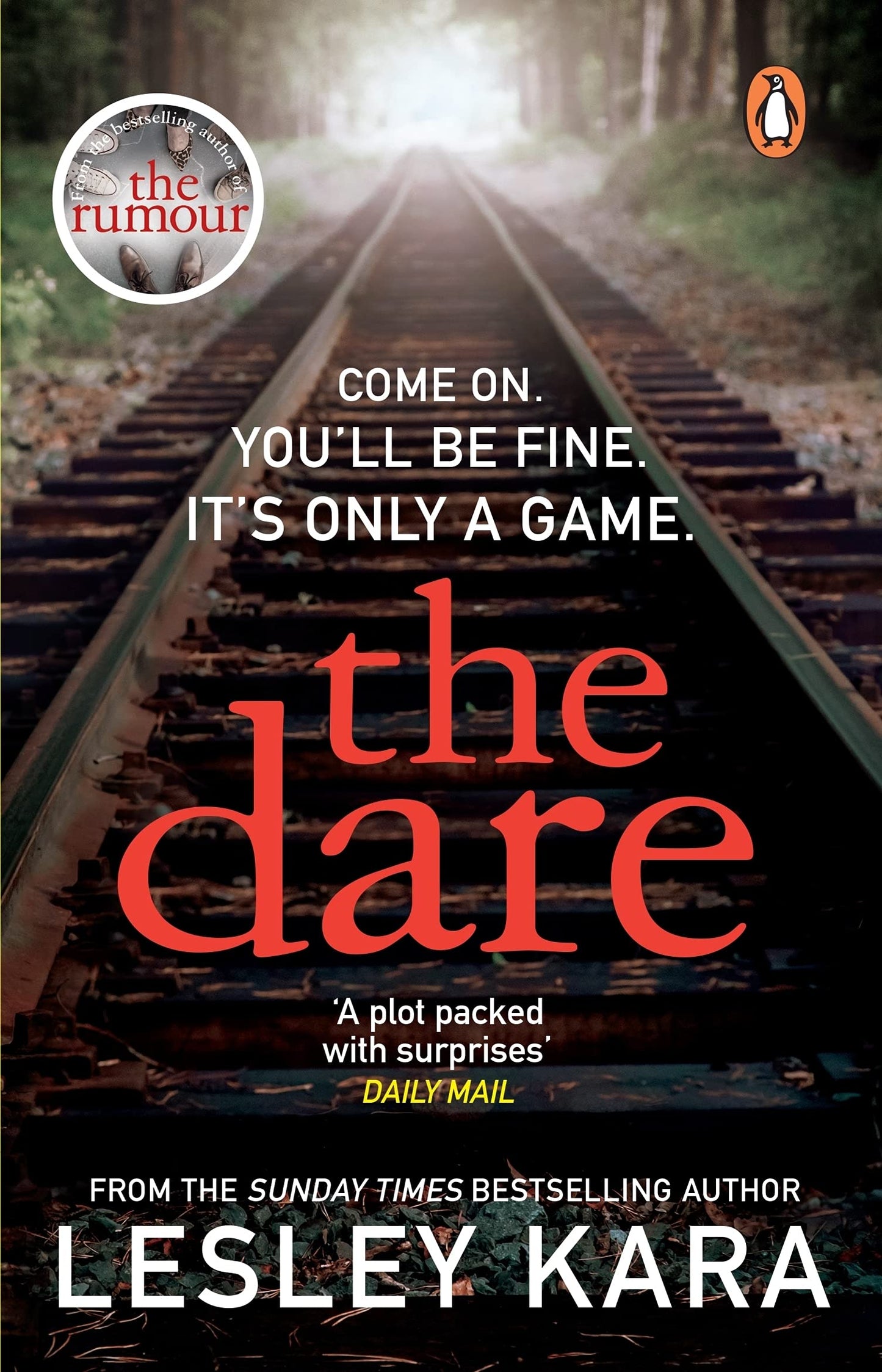 Book cover of The Dare by Kara Lesley