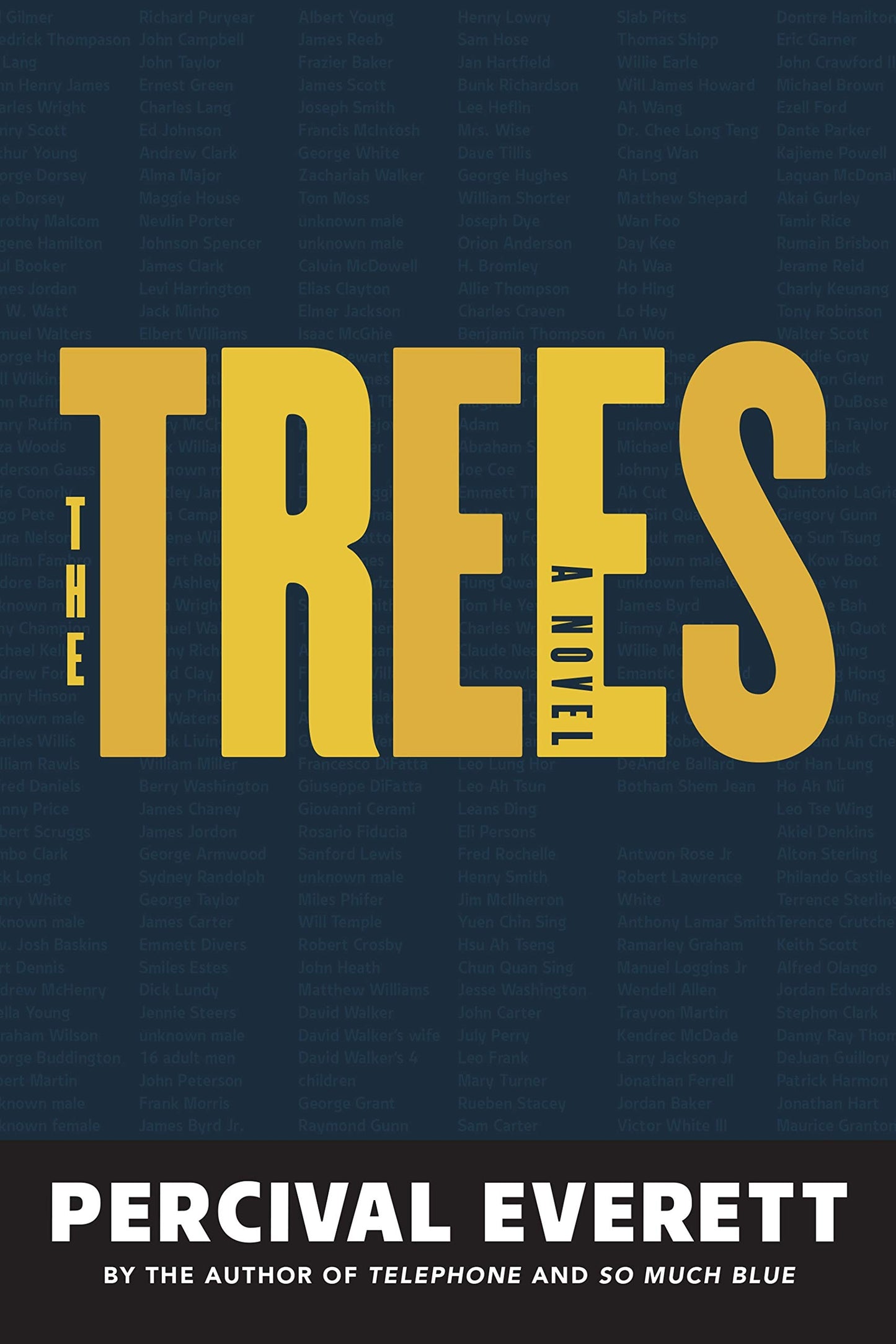 Book cover of The Trees by Percival Everett