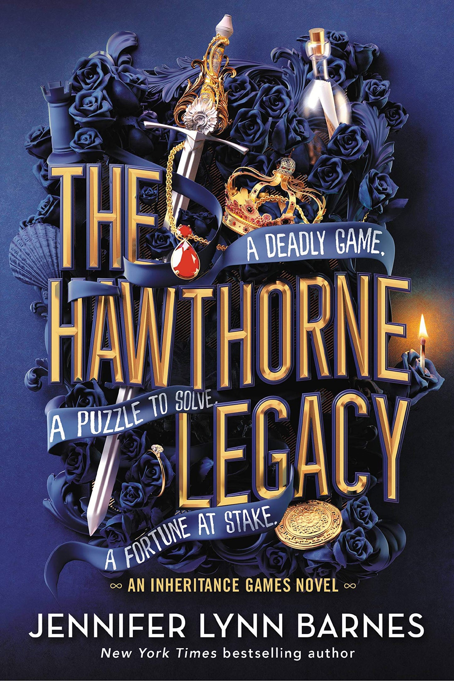 Book cover of The Hawthorne Legacy by Jennifer Lynn Barnes