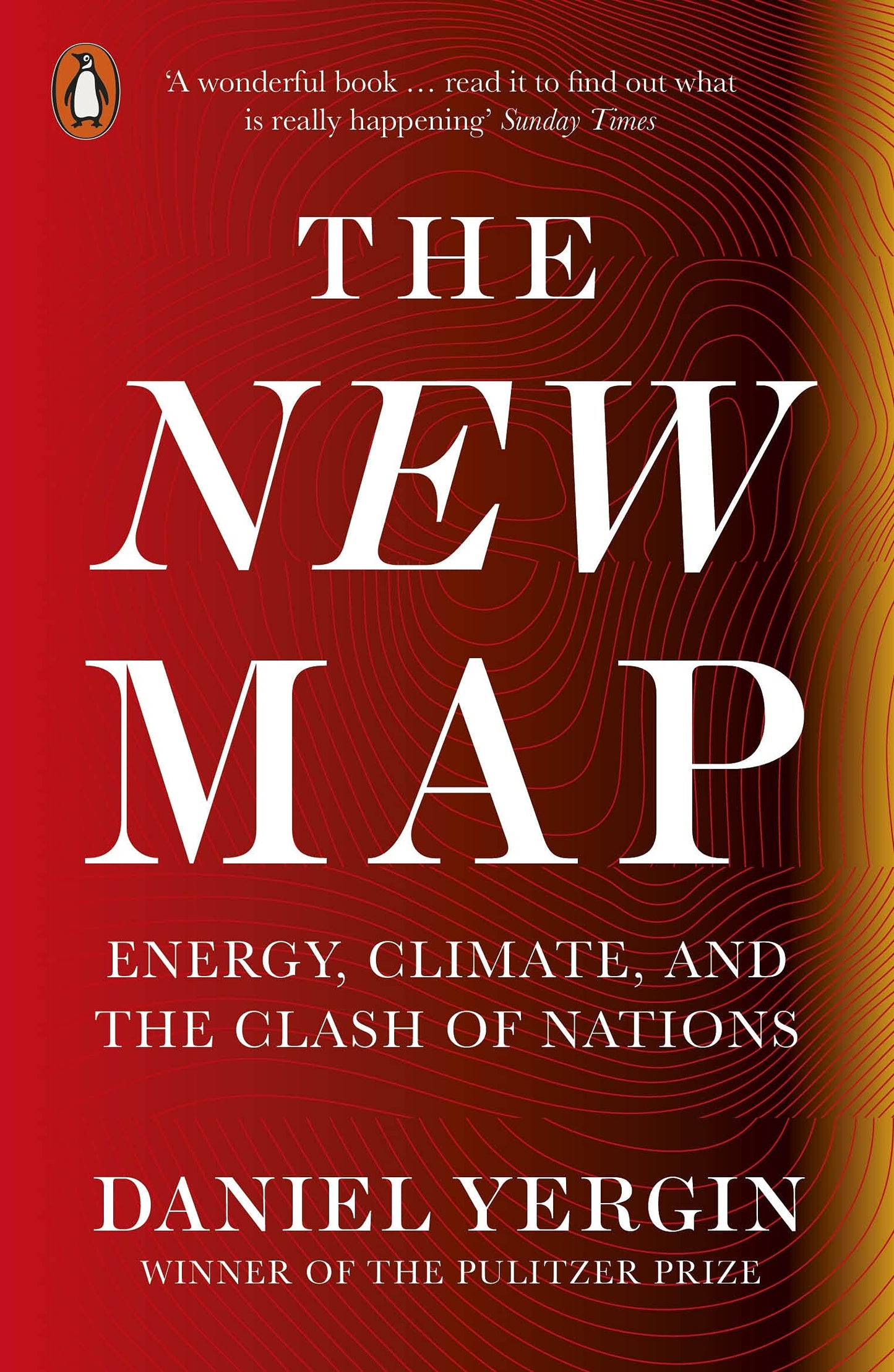 Book cover of The New Map: Energy, Climate, and the Clash of Nations by Daniel Yergin