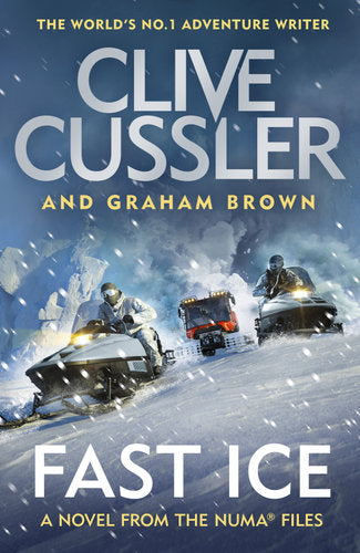Book cover of Fast Ice by Clive Cussler, Graham  Brown