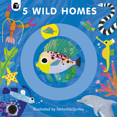 Book cover of 5 Wild Homes by Happy Yak, Natasha Durley (Illus.)