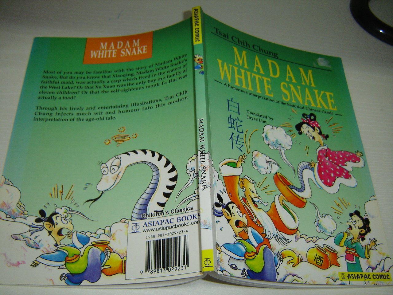 Book cover of Madam White Snake by Tsai Chih Chung