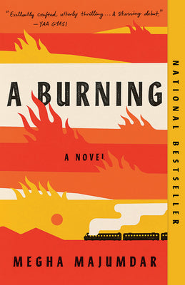 Book cover of A Burning by Megha Majumdar