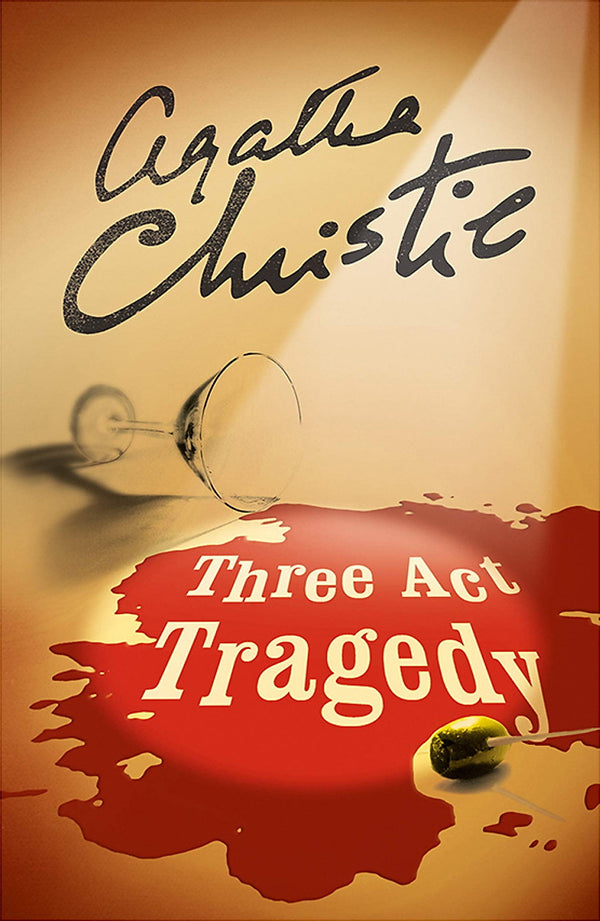 Book cover of Three Act Tragedy by Agatha Christie