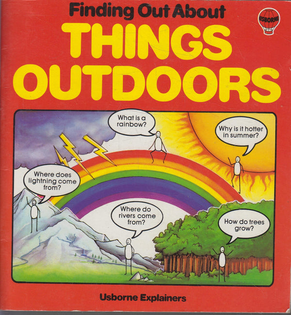 Book cover of Things Outdoors by Eliot Humberstone