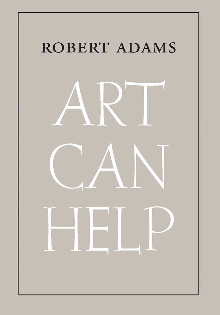 Book cover of Art Can Help by Robert  Adams