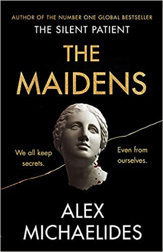 Book cover of The Maidens by Alex Michaelides