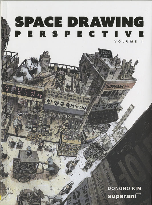Book cover of Space Drawing Perspective by Dongho Kim