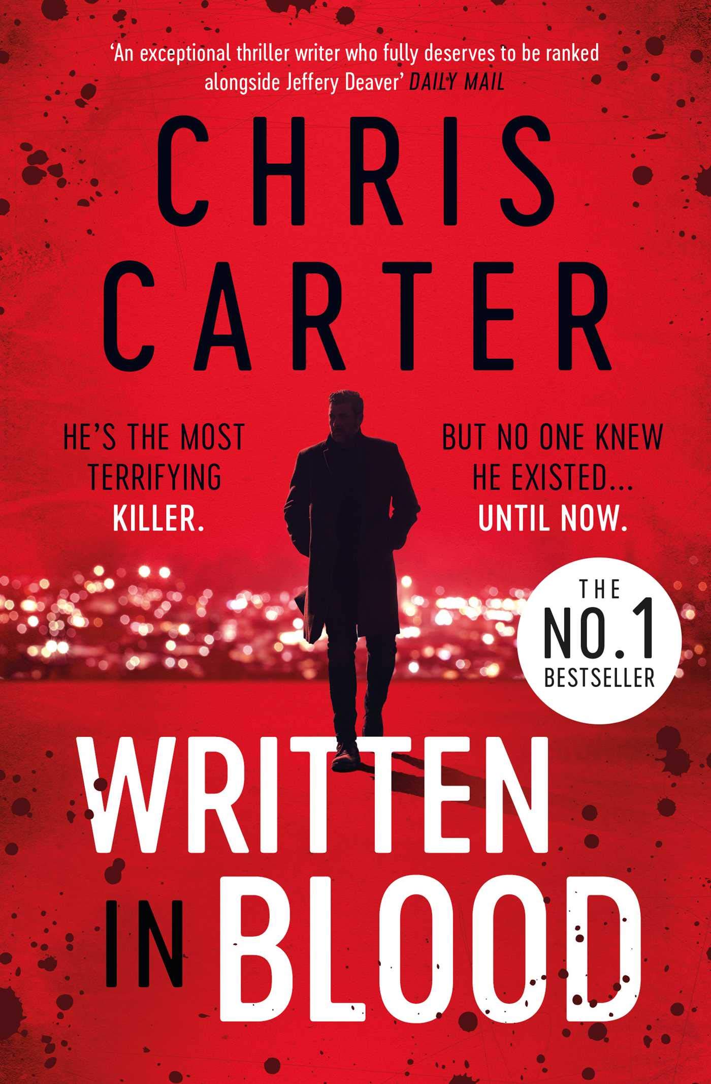 Book cover of Written In Blood by Chris Carter