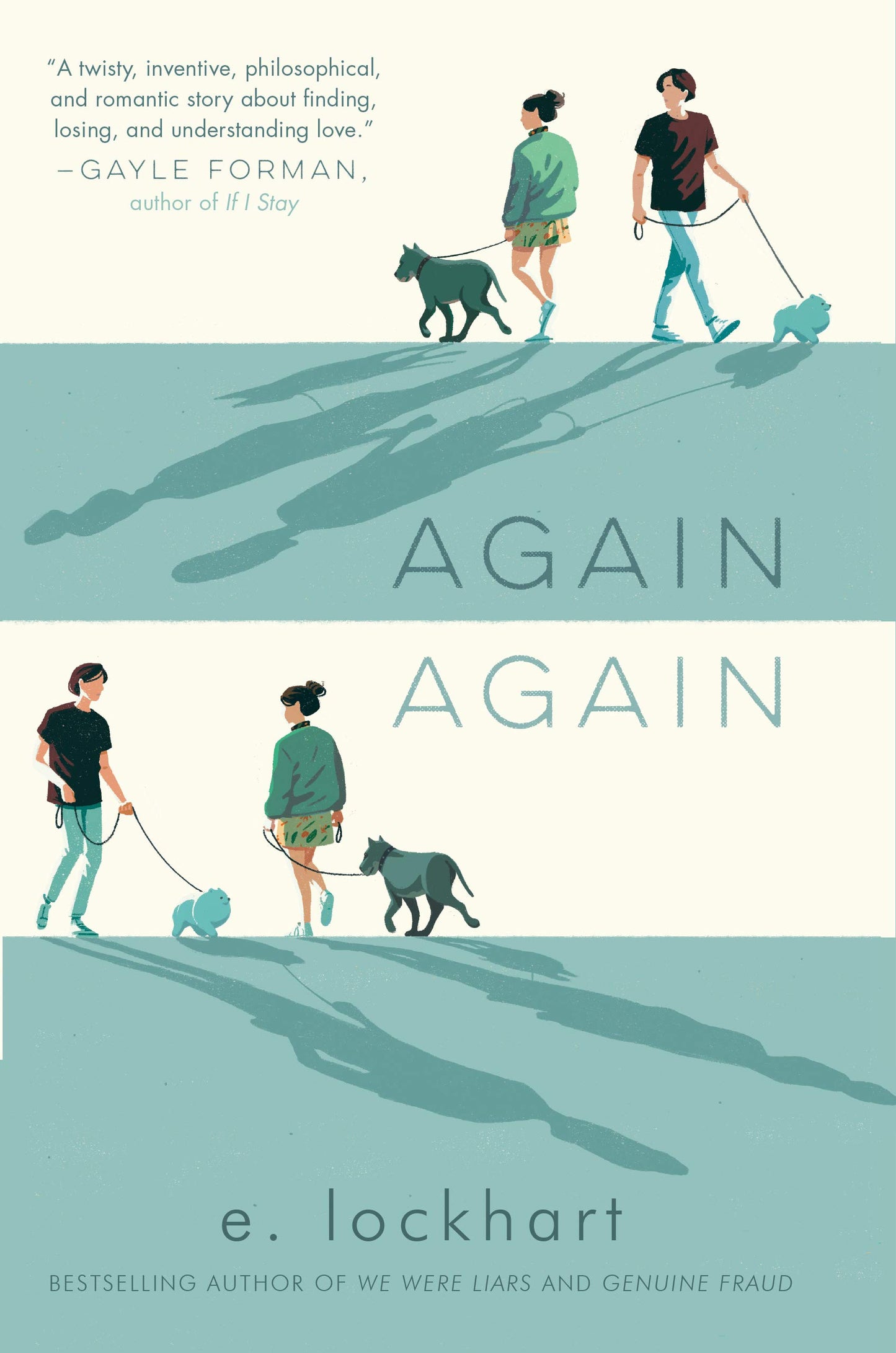 Book cover of Again Again by E. Lockhart