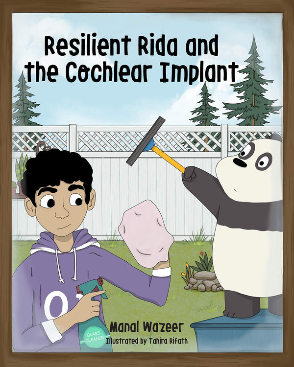 Book cover of Resilient Rida And The Cochlear Implant by Manal Wazeer