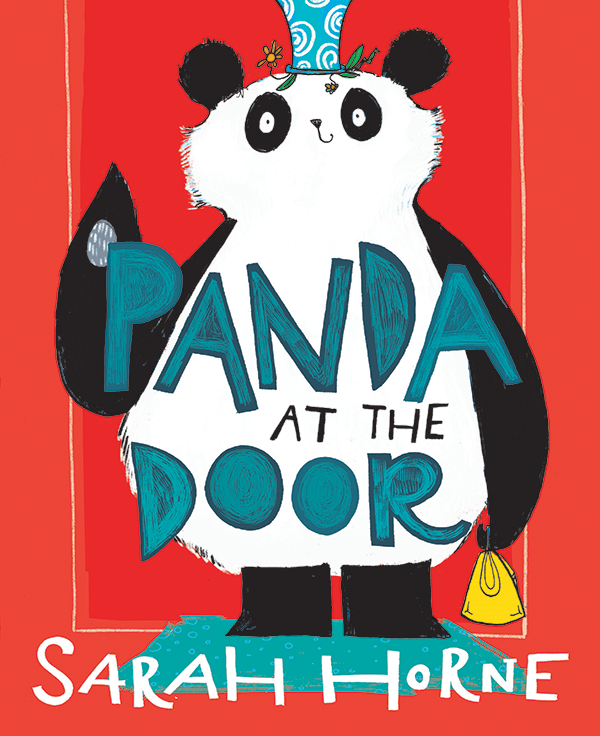 Book cover of Panda At The Door by Sarah Horne