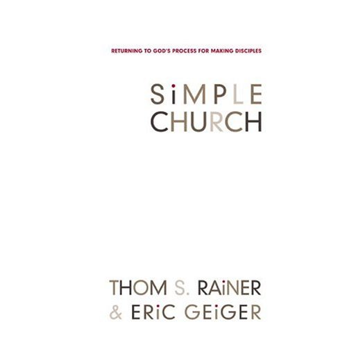 Book cover of Simple Church Pb by Thom S. Rainer, Eric Geiger