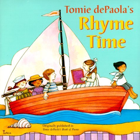 Book cover of Tomie DePaola's Rhyme Time by Tomie dePaola (Illus.)