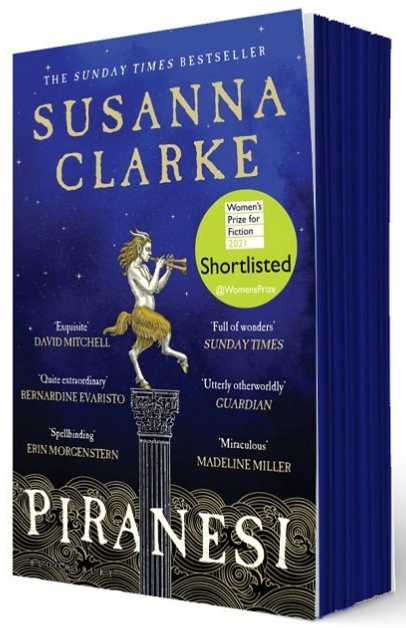 Book cover of Piranesi by Susanna Clarke