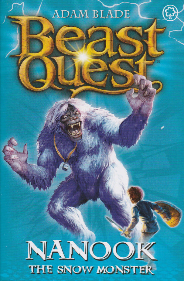Book cover of Nanook The Snow Monster by Adam Blade
