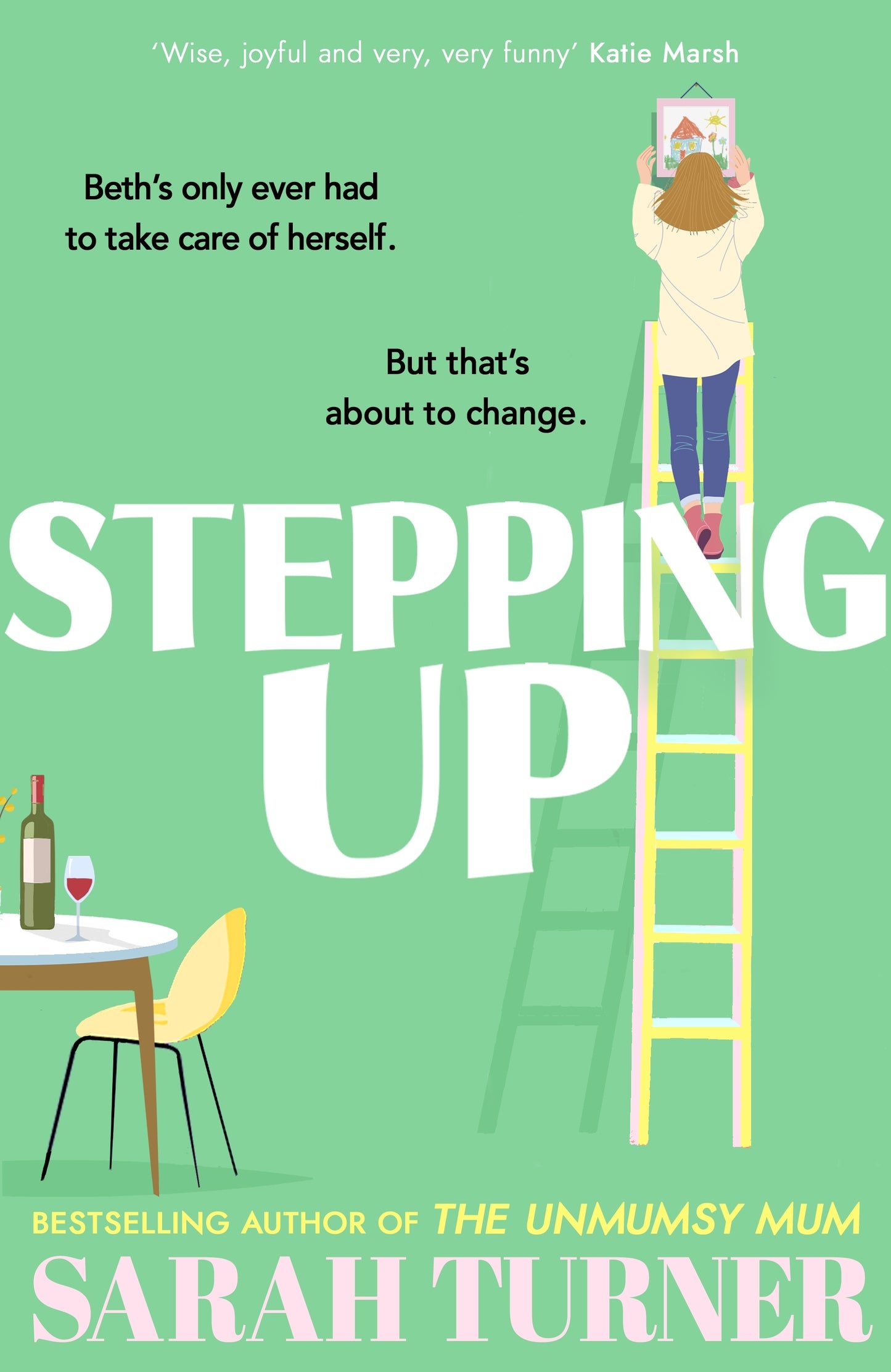 Book cover of Stepping Up by Sarah Turner