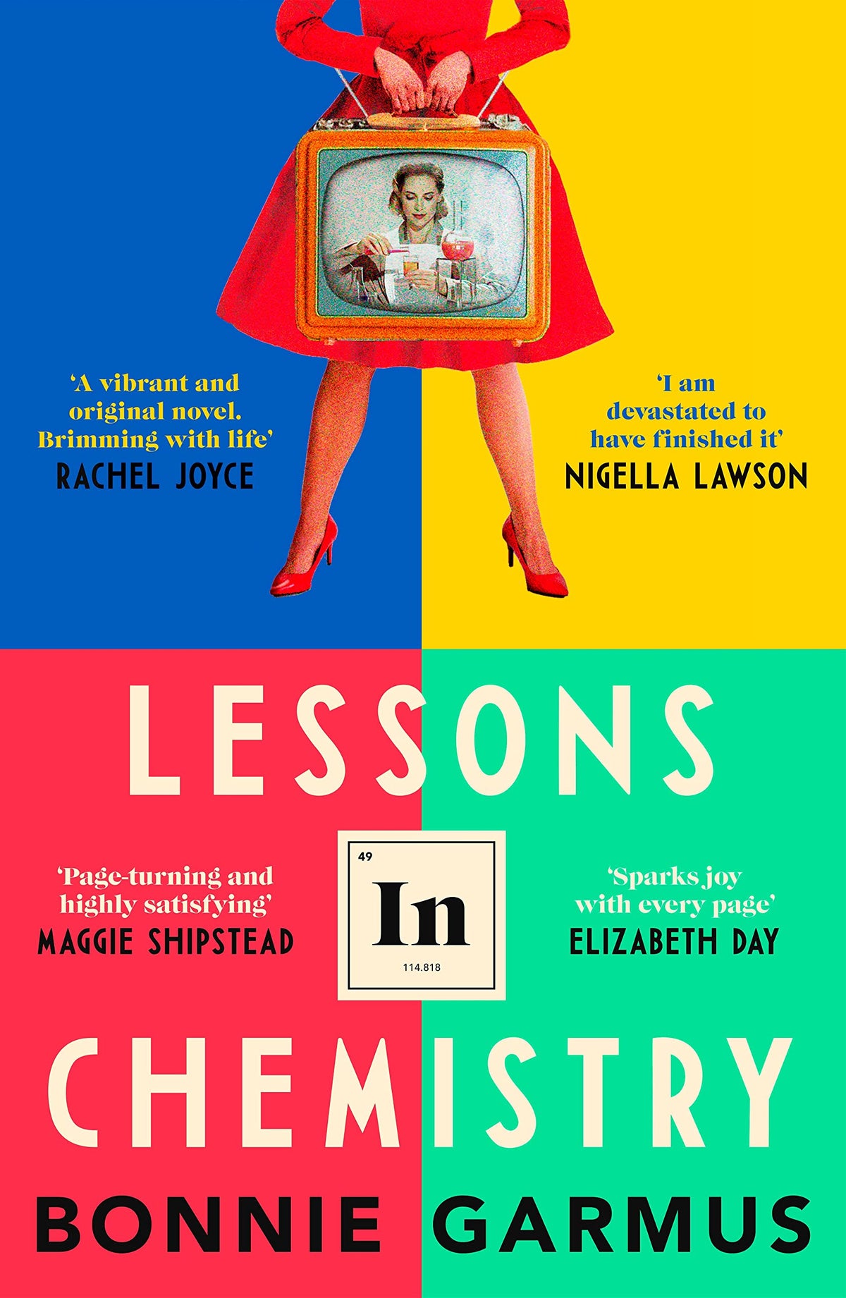 Book cover of Lessons In Chemistry by Bonnie Garmus