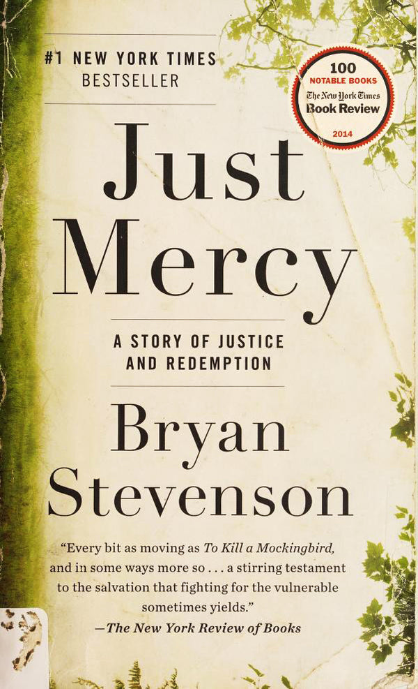 Book cover of Just Mercy: A Story of Justice and Redemption by Bryan Stevenson