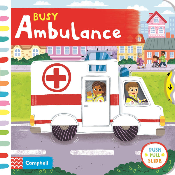 Book cover of Busy Ambulance by Campbell Books