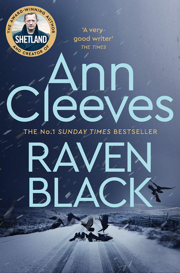 Book cover of Raven Black by Ann Cleeves