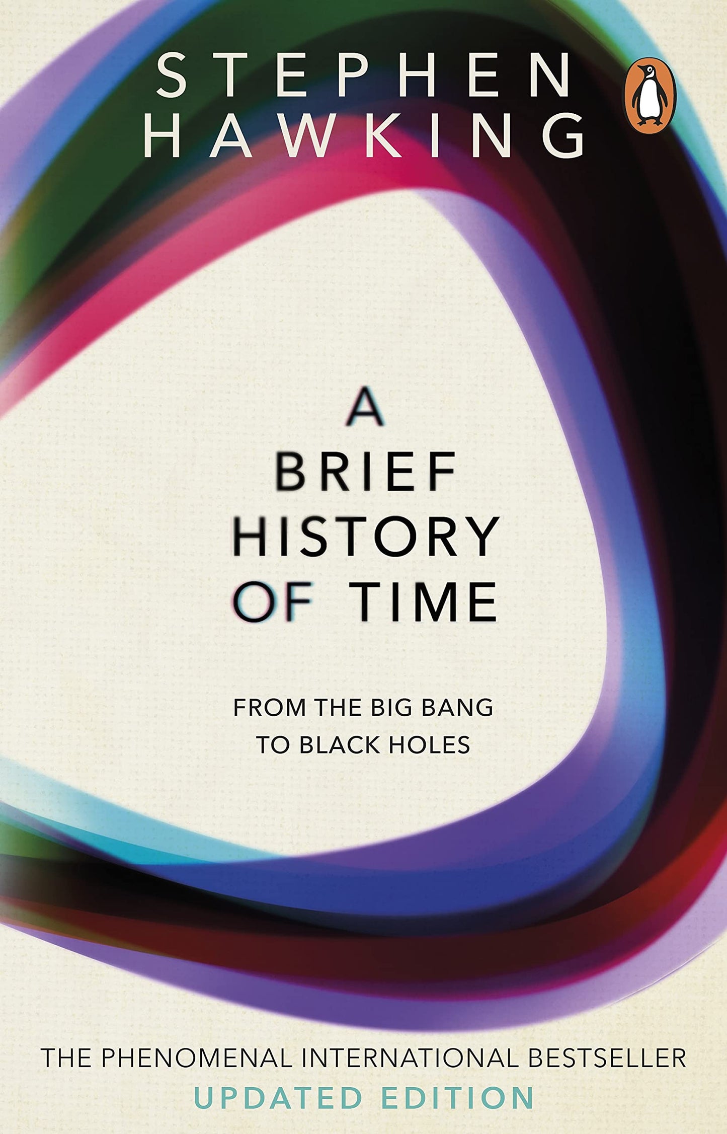 Book cover of A Brief History of Time: From the Big Bang to Black Holes by Stephen Hawking