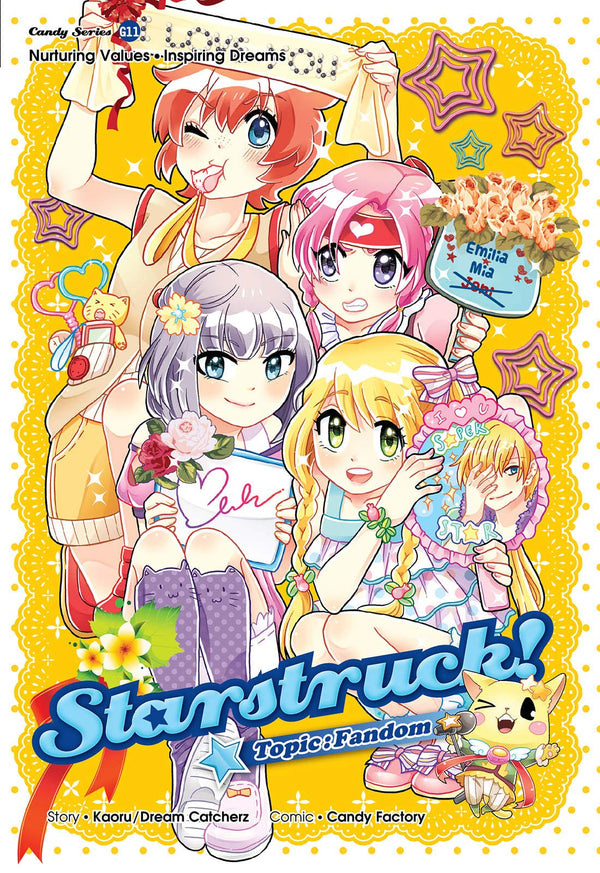 Book cover of Starstruck!: Fandom by Kaoru ., Candy Factory