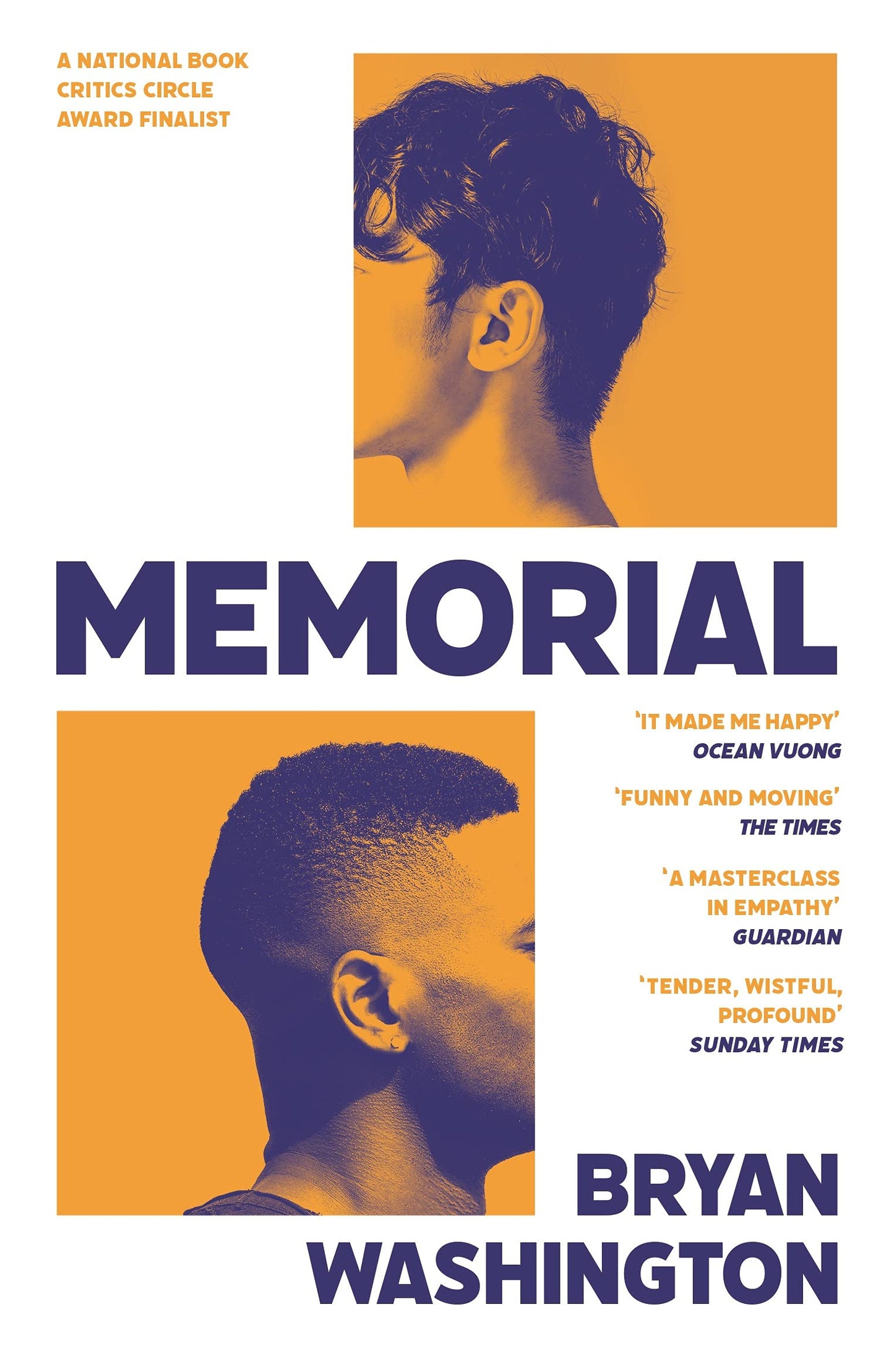 Book cover of Memorial by Bryan Washington