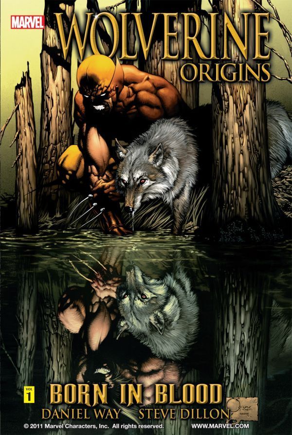 Book cover of Wolverine: Origins, Volume 1: Born In Blood by Daniel Way, Steve Dillon (Artist)