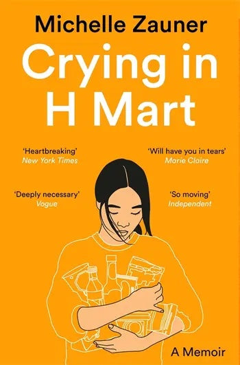 Book cover of Crying In H Mart by Michelle Zauner