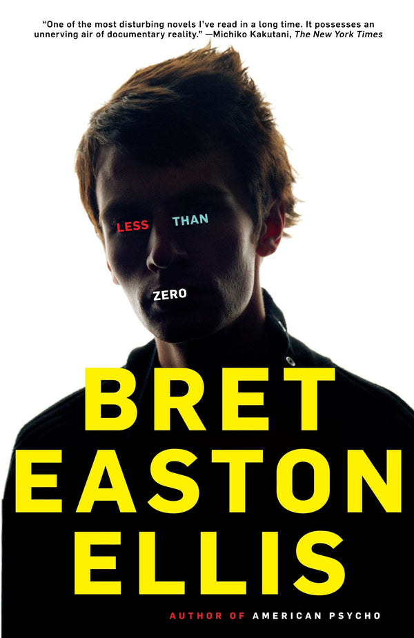 Book cover of Less Than Zero by Bret Easton Ellis