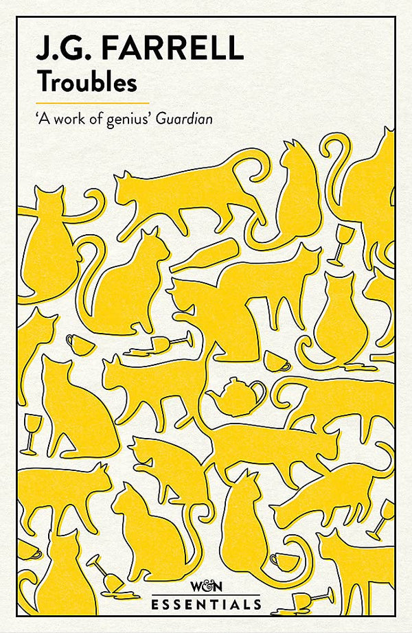 Book cover of Troubles by J.G. Farrell