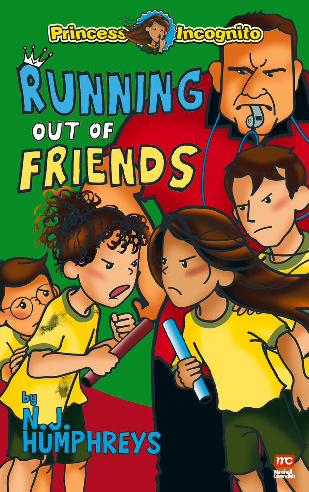 Book cover of Running Out Of Friends by N.J. Humphreys