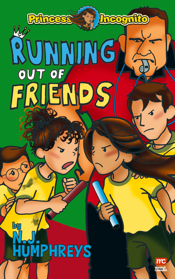 Book cover of Running Out Of Friends by N.J. Humphreys
