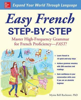 Book cover of Easy French Step-By-Step by Myrna Bell Rochester