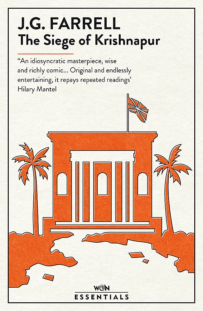 Book cover of The Siege Of Krishnapur by J.G. Farrell