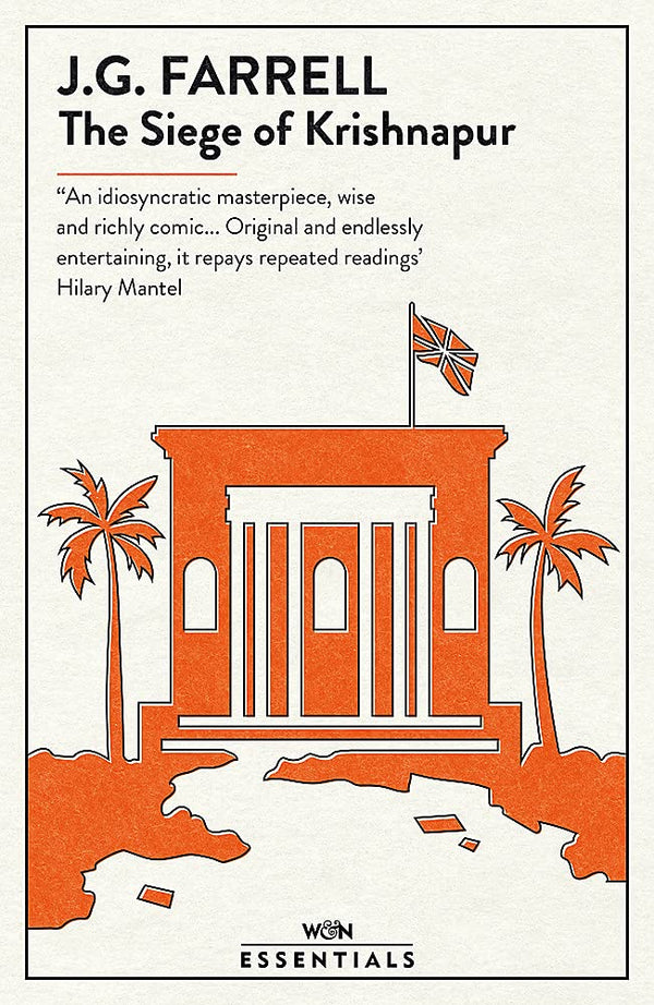 Book cover of The Siege Of Krishnapur by J.G. Farrell