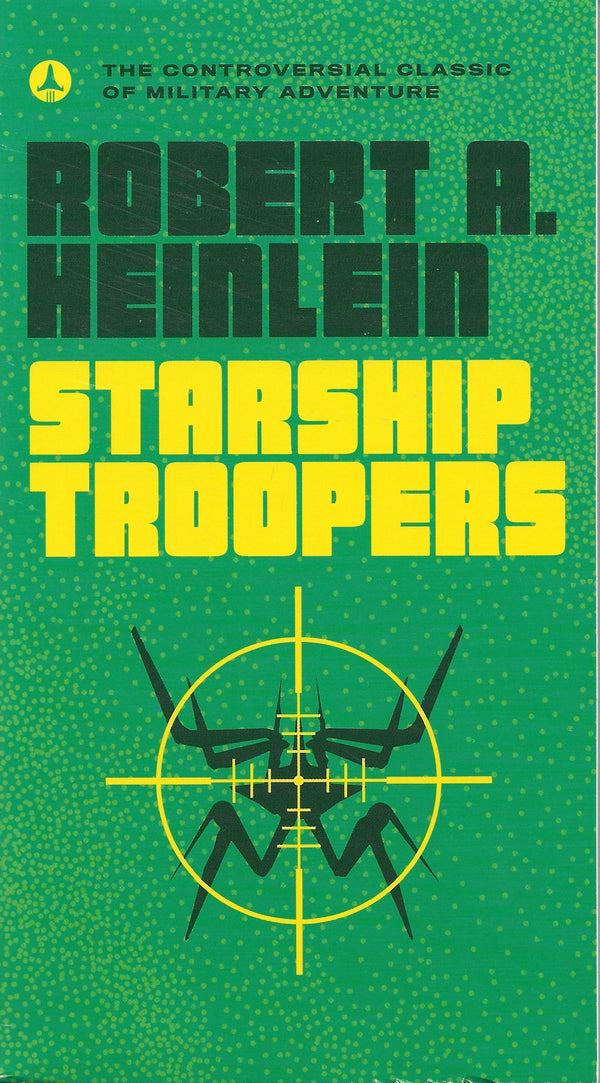 Book cover of Starship Troopers by Robert A. Heinlein