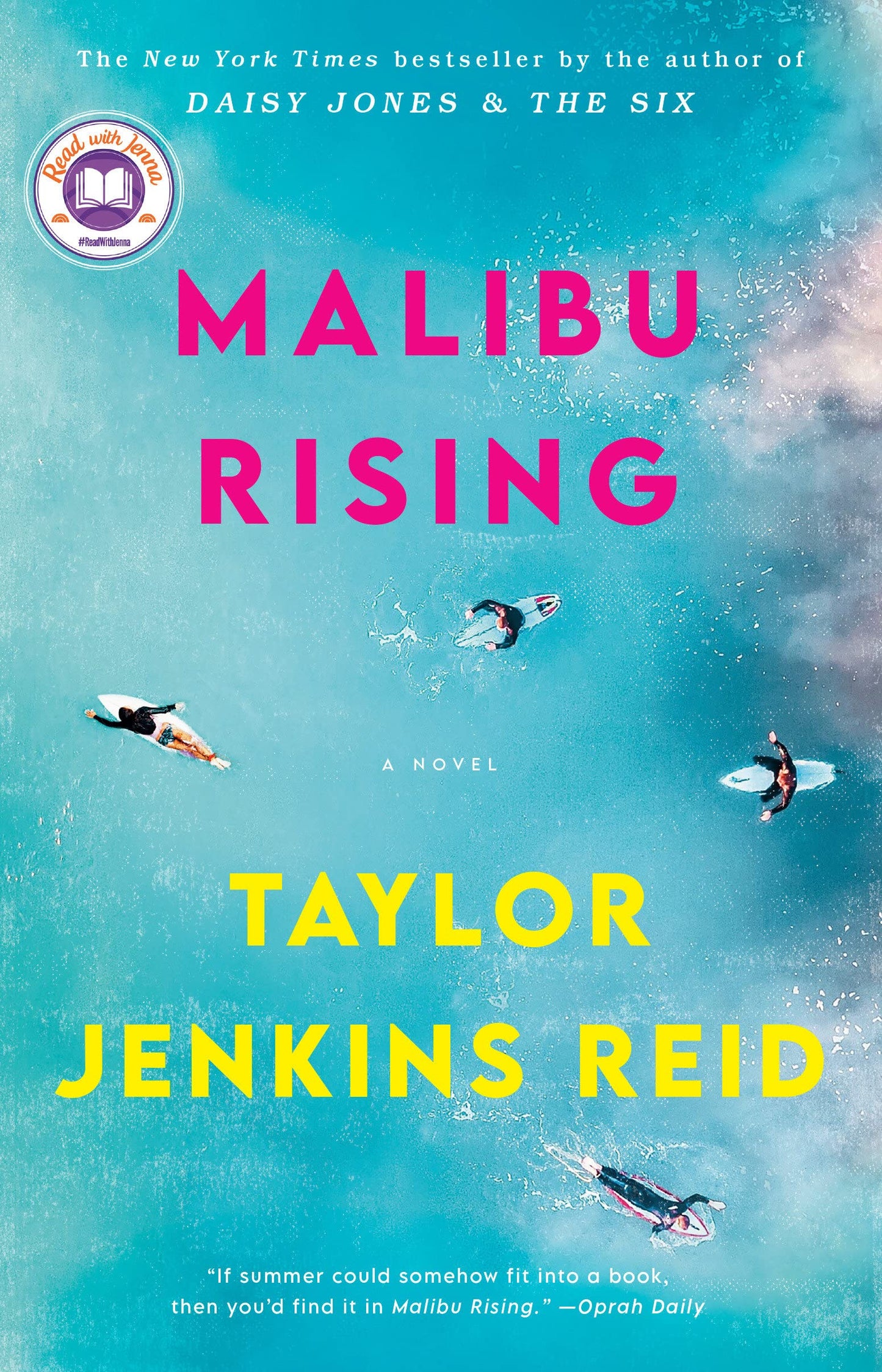 Book cover of Malibu Rising by Taylor Jenkins Reid