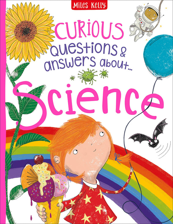 Book cover of Curious Questions Answers About Science by Anne Rooney