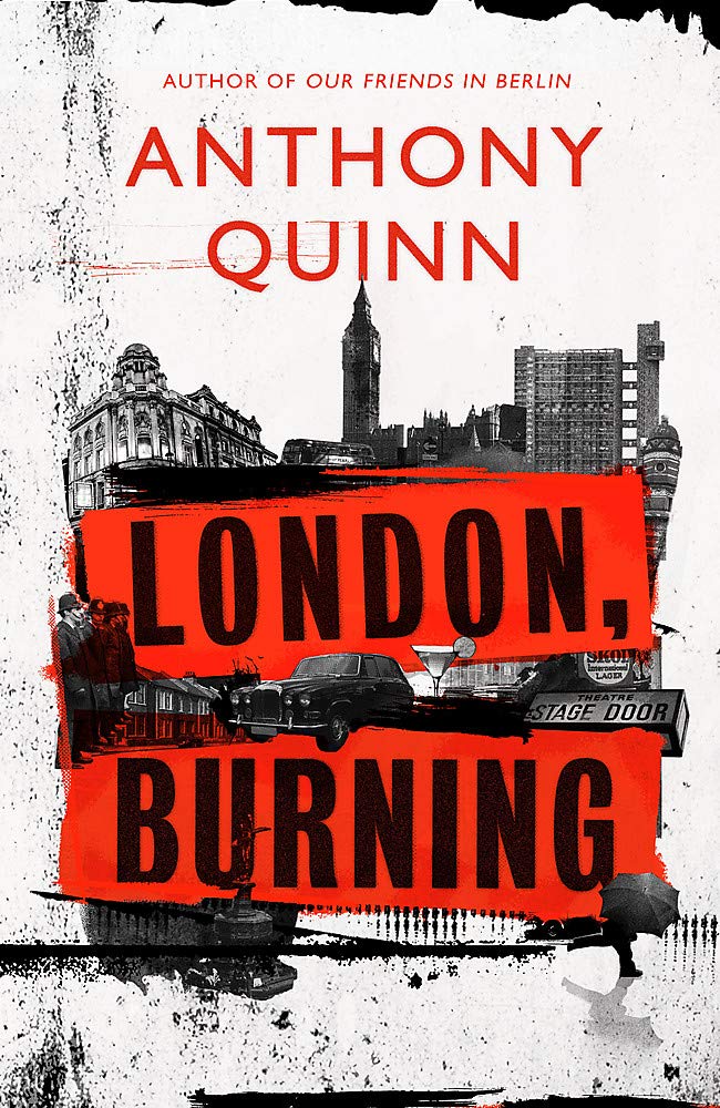 Book cover of London, Burning by Anthony   Quinn