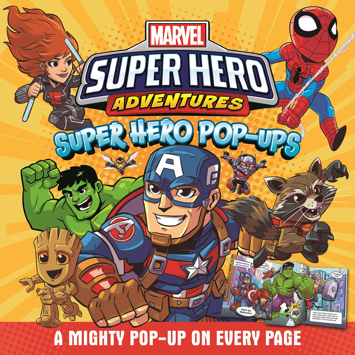 Book cover of Marvel - Super Hero Adventures: Super Hero Pop-Ups by Na